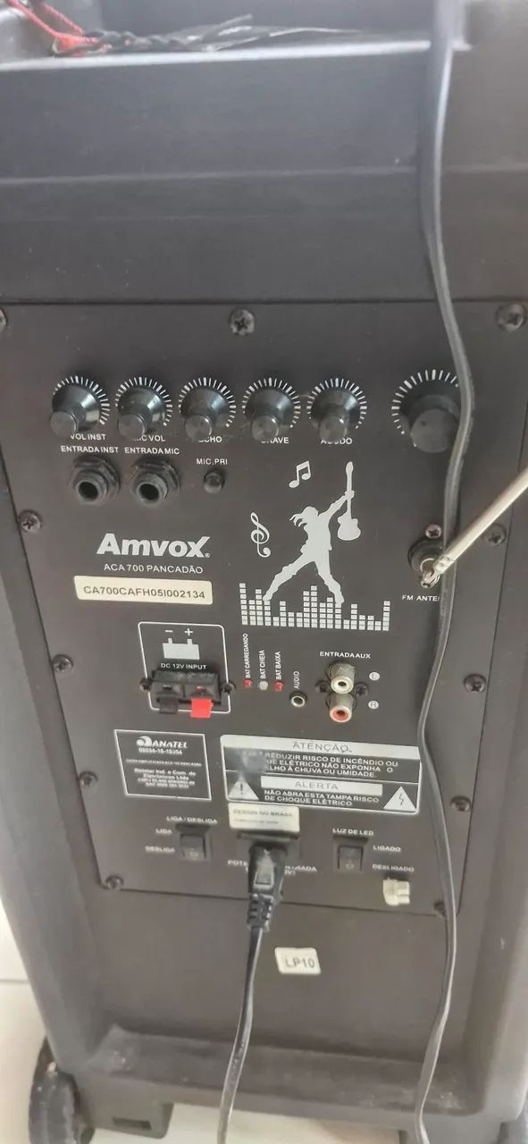 ? CAIXA DE SOM ACA 700 PANCADÃO - FUNCIONANDO PERFEITAMENTE - Foto 5