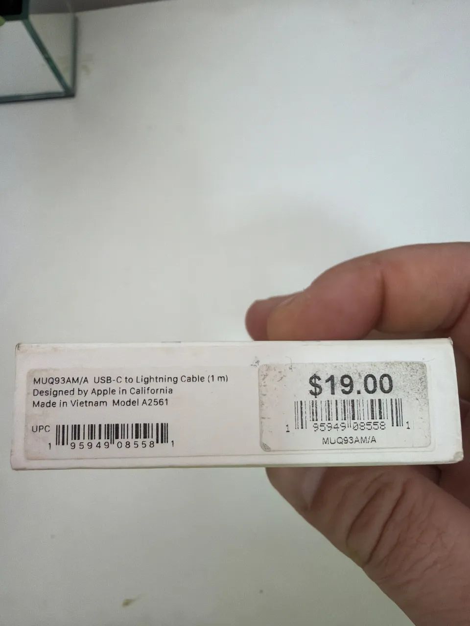 [novo] Cabo Apple USB-C para Lightning Original 60w 1 metro (comprado nos EUA) - Foto 4