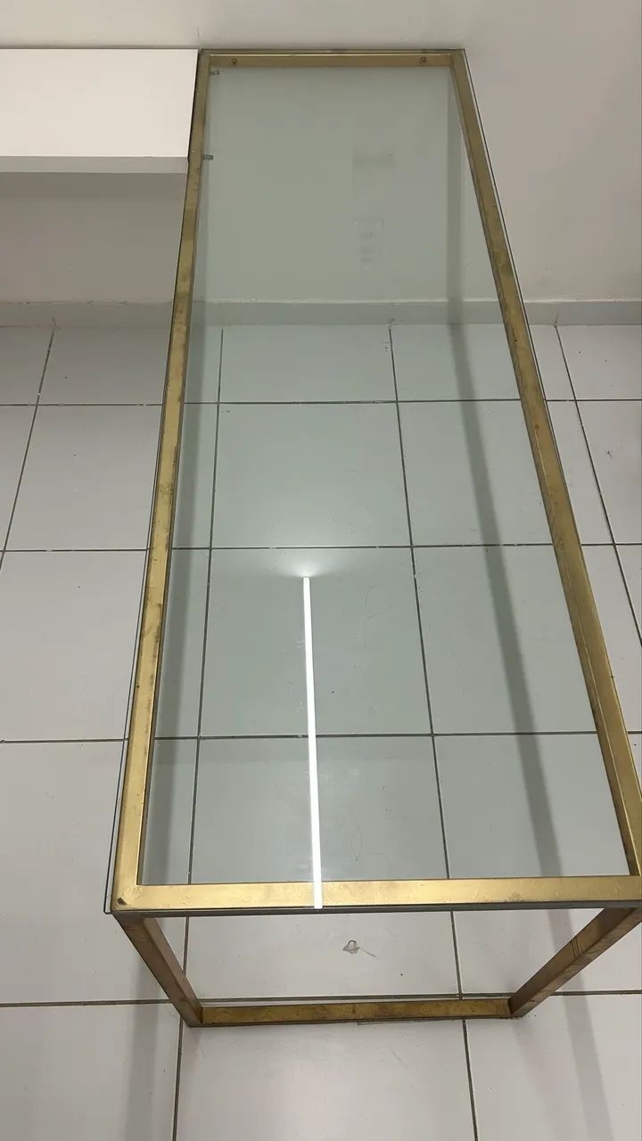 Mesa de vidro para escritório consultório  - Foto 3