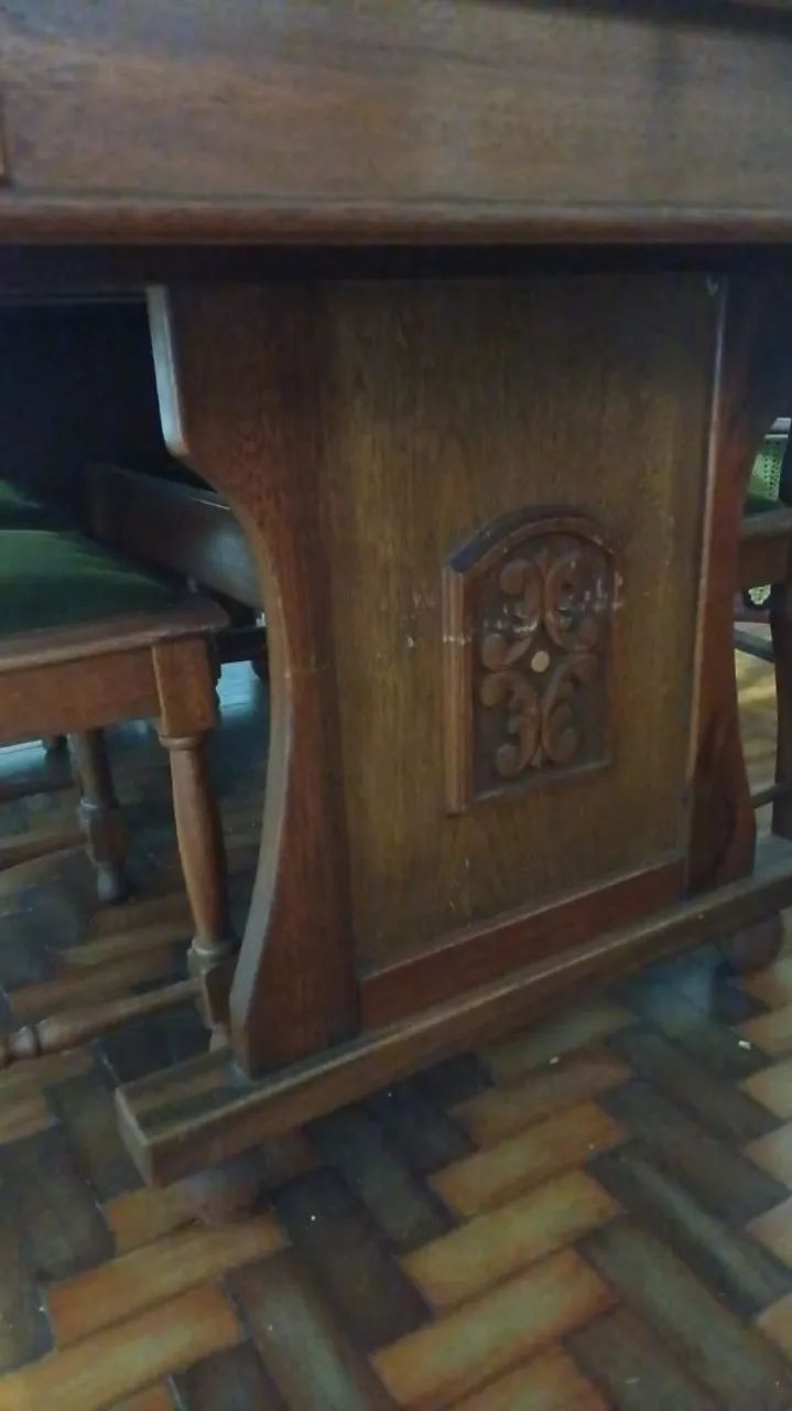 Conjunto mesa e 6 cadeiras colonial  - Foto 3