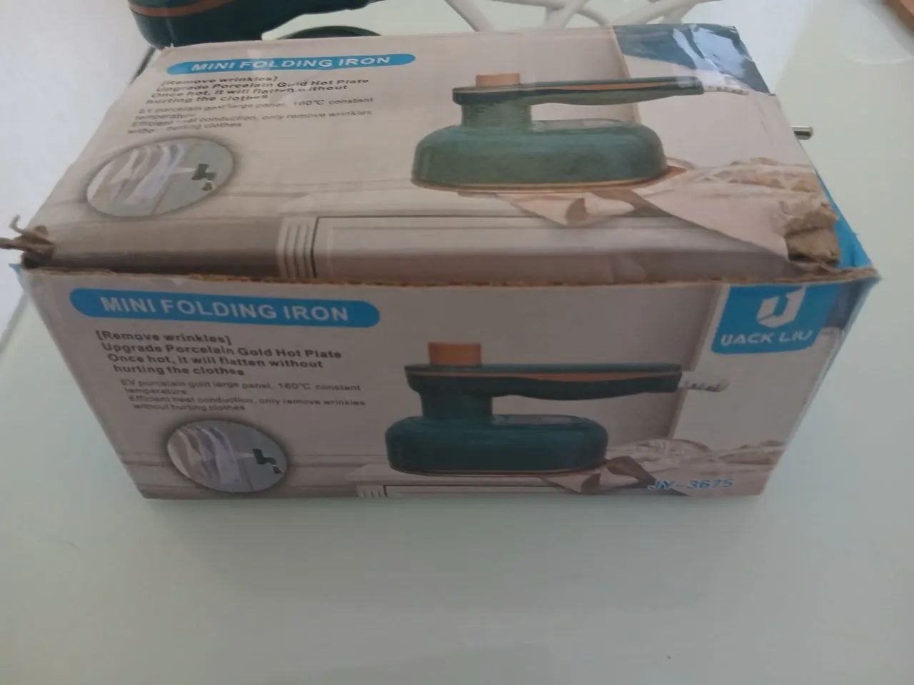 Mini ferro de passar roupa - Foto 2