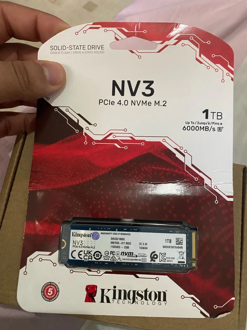 Nvme 1tb Nv3 LACRADO ZERO! - Foto 2