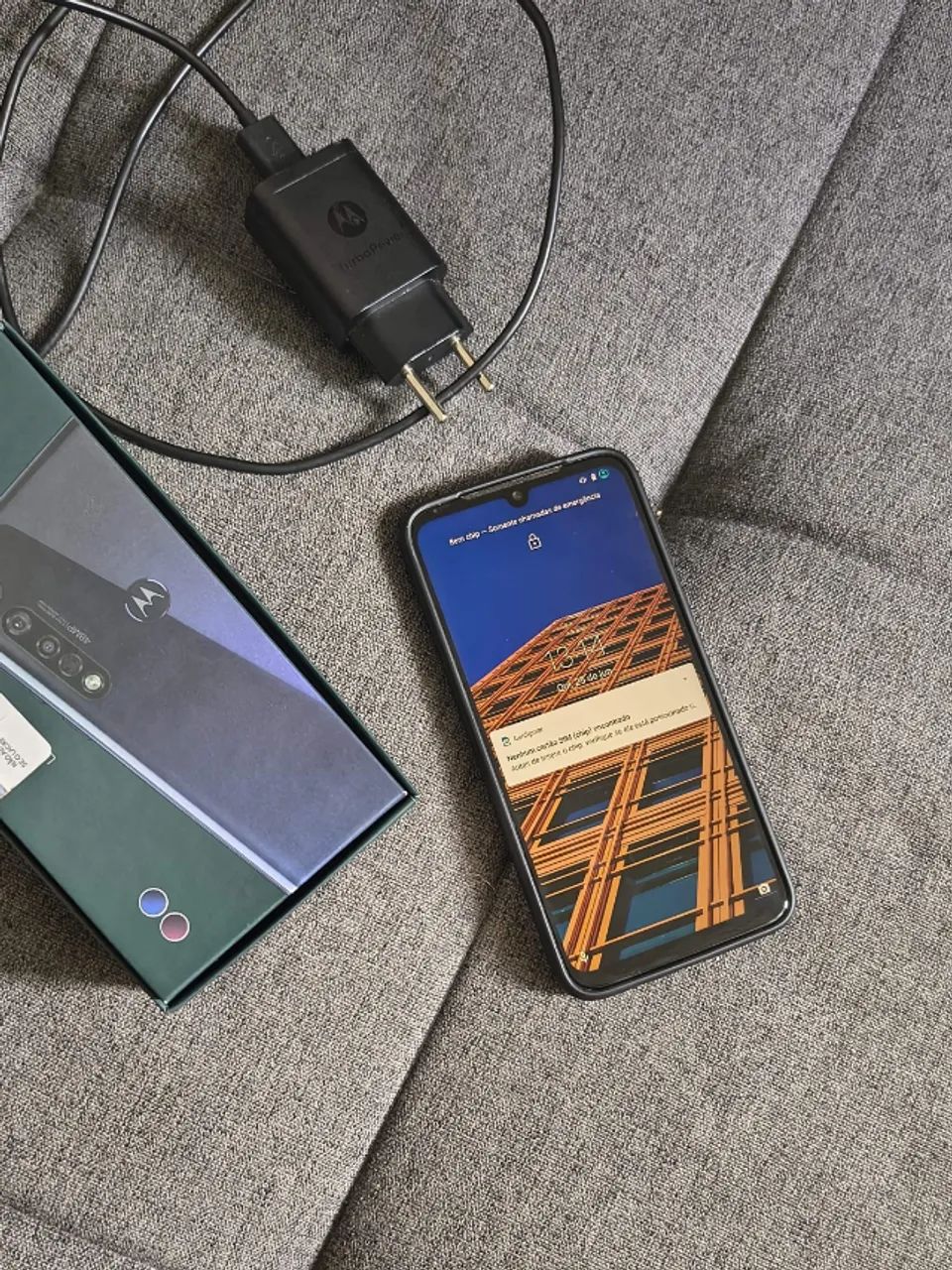 Moto g 8 plus tudo original - Foto 2
