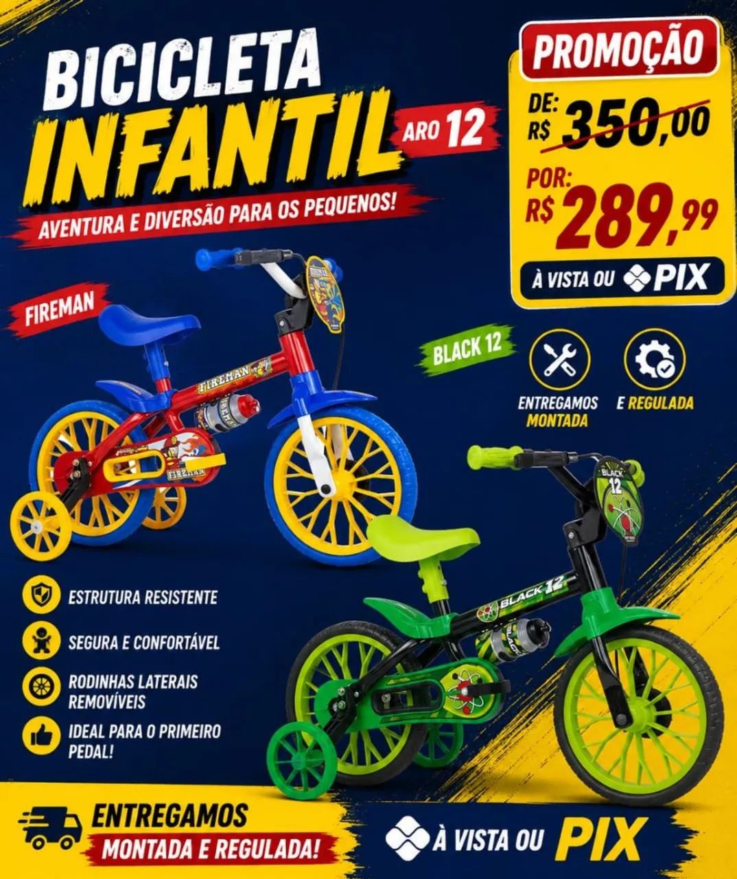 Bicicleta Aro 12