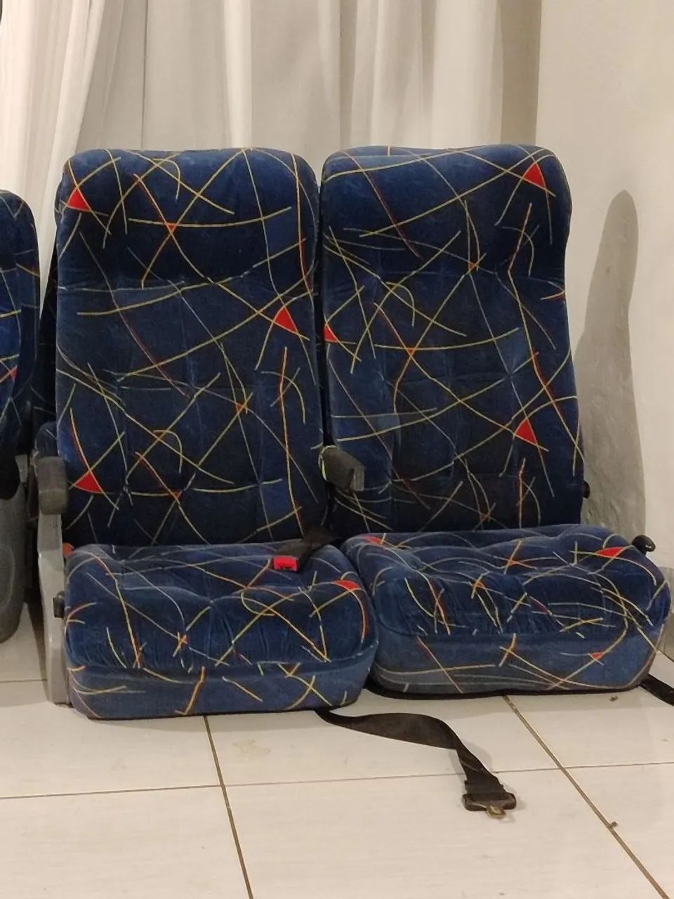 Bancos soft para ônibus 15 lugares