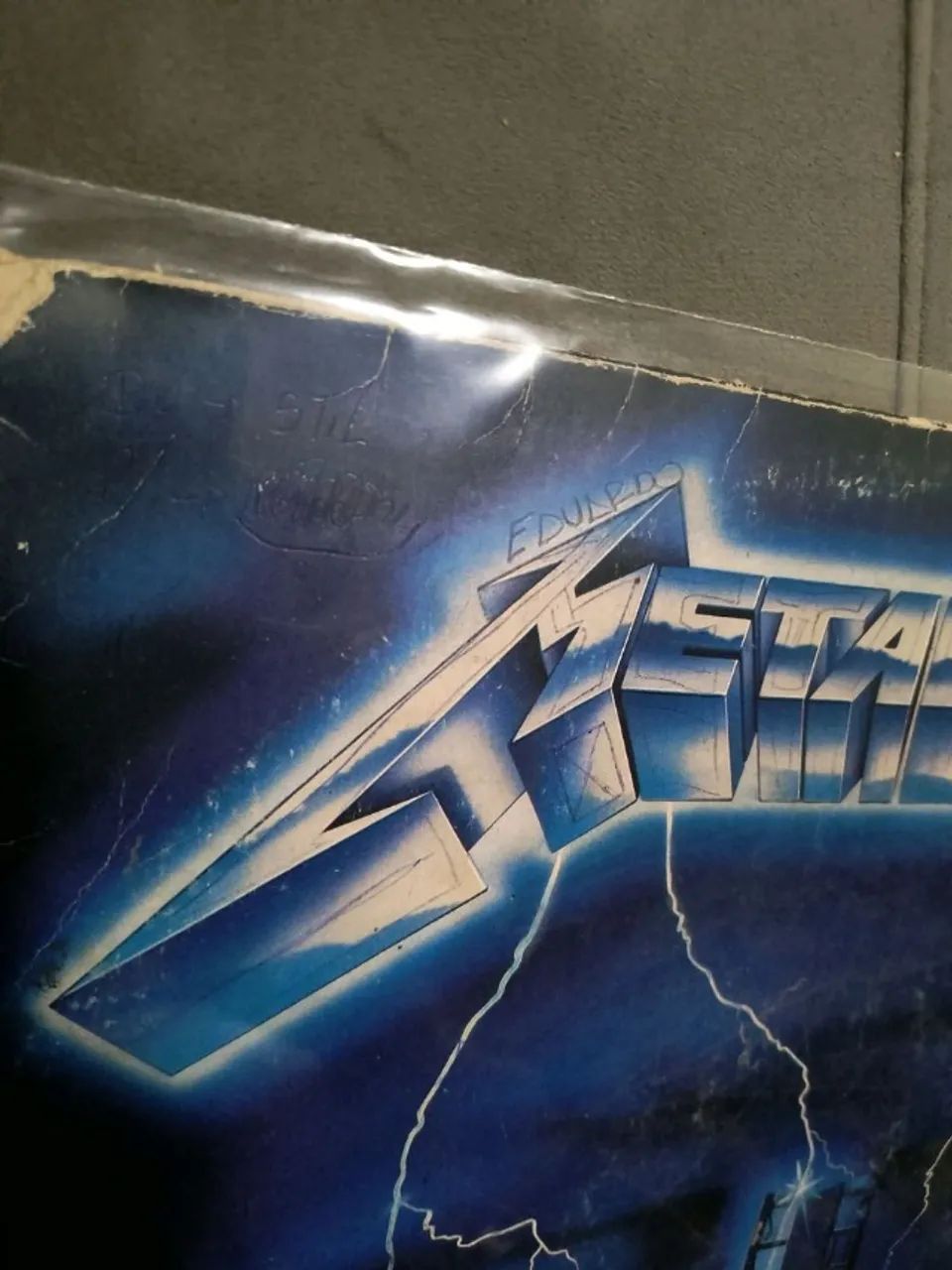lp metallica ride the lightning 1990 - Foto 2