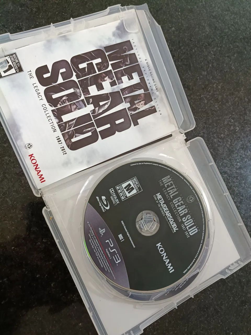 Metal Gear Solid Collection + Artbook PS3 Raro - Foto 2