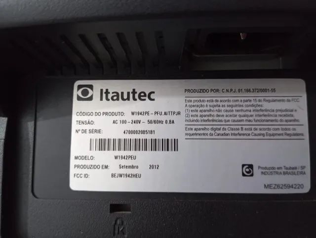 MONITOR 19" HD ITAUTEC --> VENDO OU TROCO - Foto 2