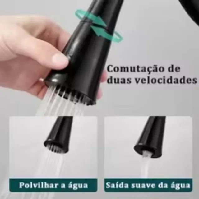 TORNEIRA GOURMET INOX PRATA COM ROTAÇÃO 360° - Foto 3