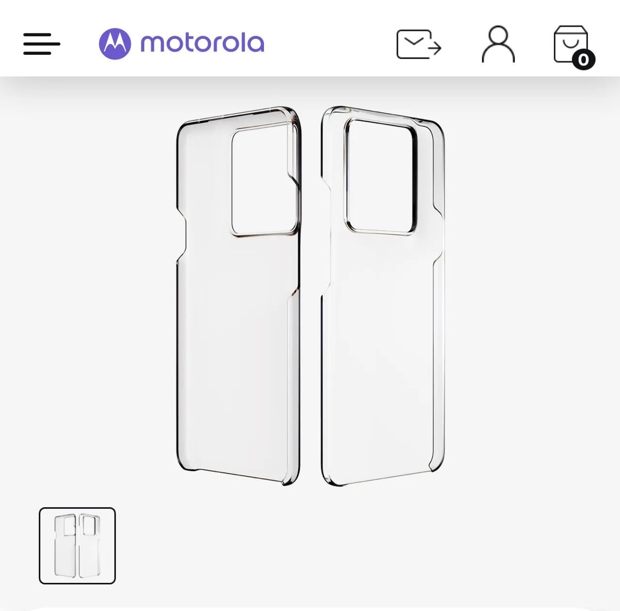 Capa original Motorola Signature