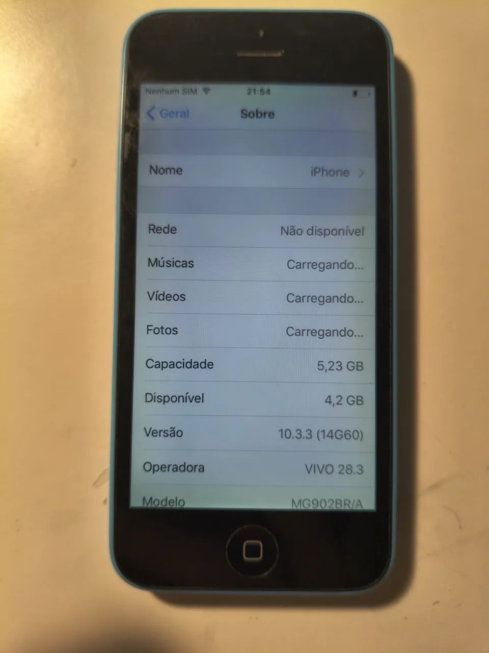 VENDO OU TROCO IPHONE 5C - Foto 4