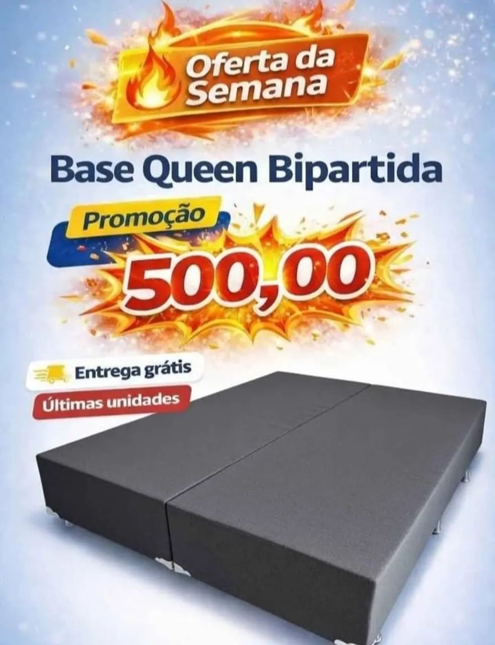 Bases Cama - Queen/Casal  - Foto 2