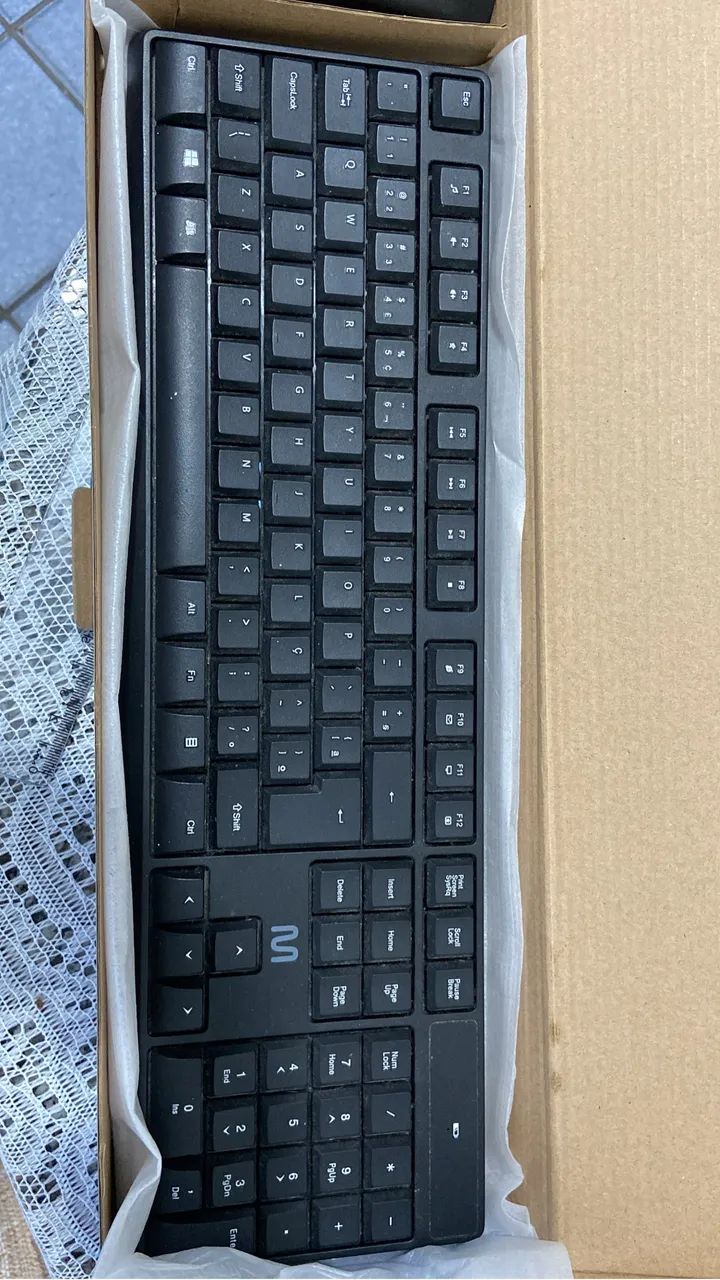 Teclado e mouse sem fio da multi - Foto 3