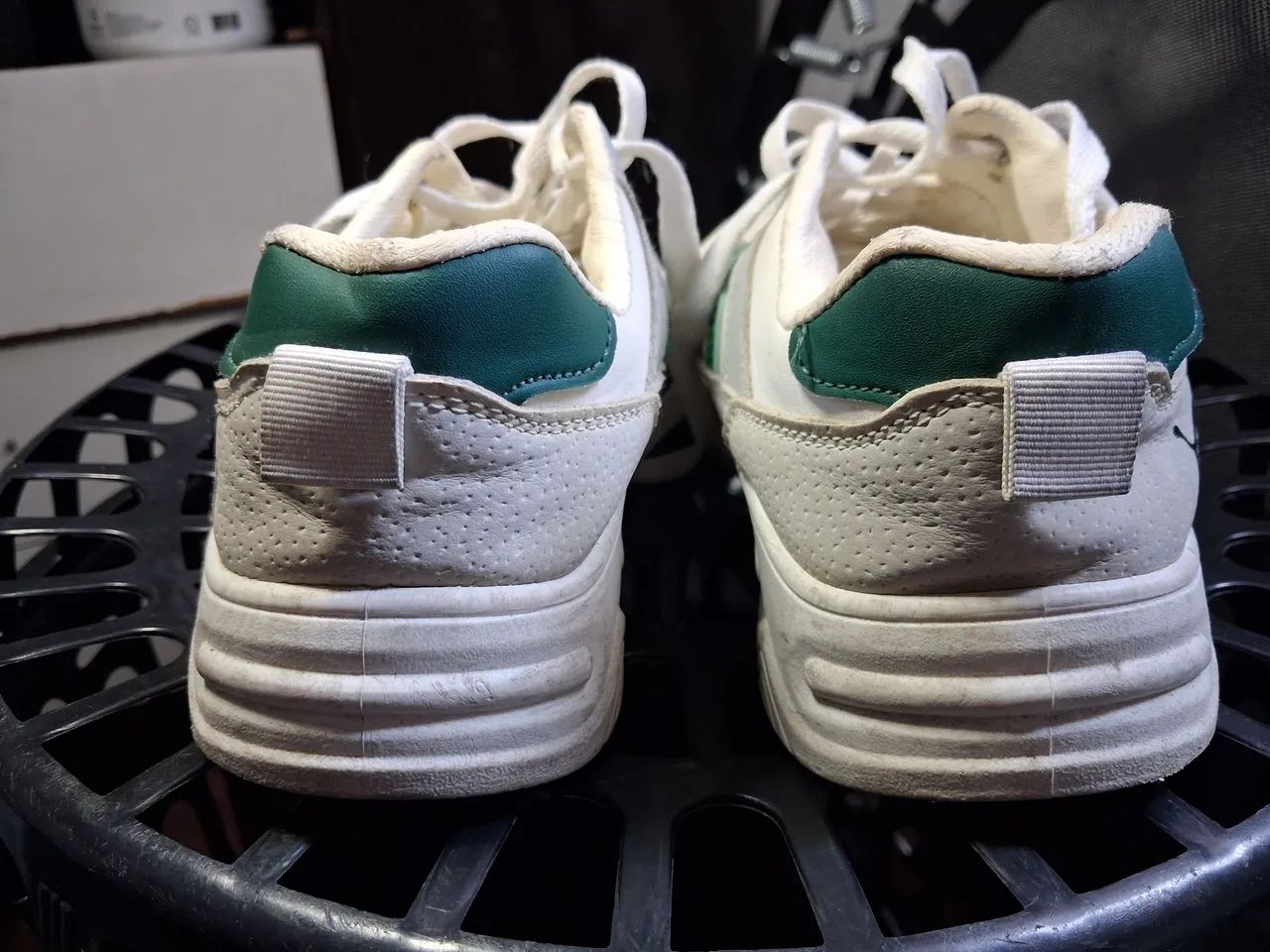Tênis Puma HSF SUP branco/verde - Foto 5