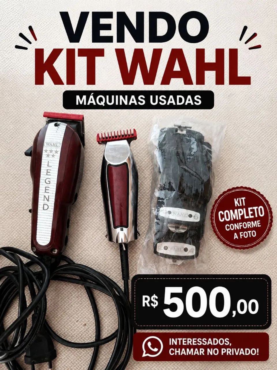 Máquina wahl 