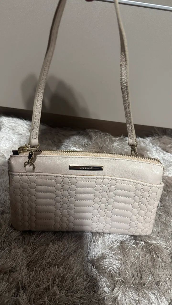 Bolsa luz da lua nude com divisorias - Foto 3