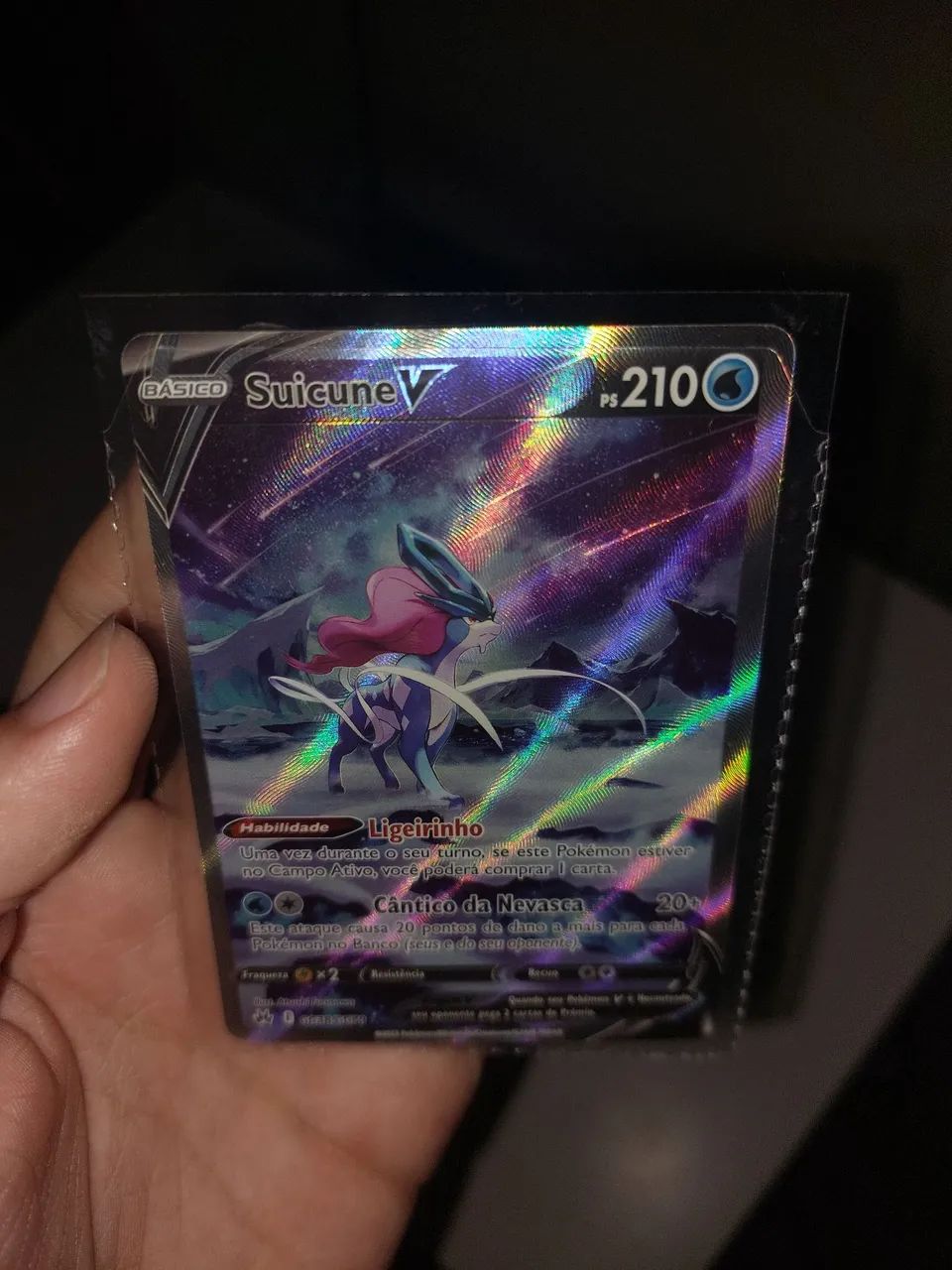 Pokémon Card Suicune V Full Art - Galarian Gallery (GG38/GG70) - Original - Foto 2