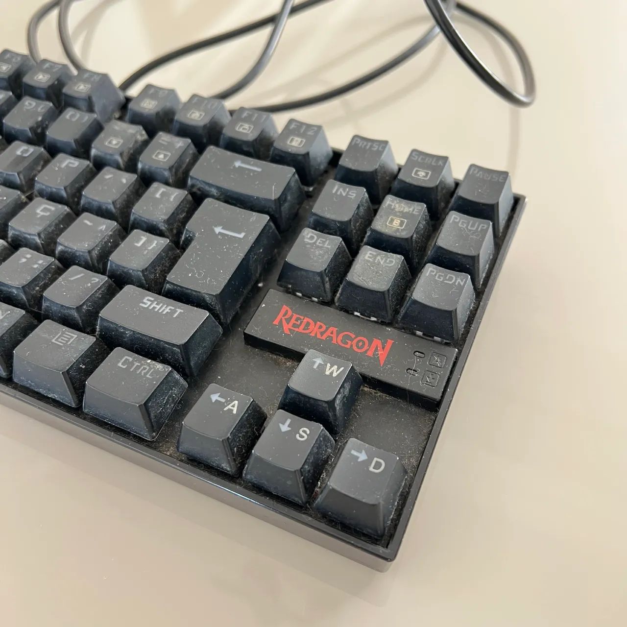 Teclado gamer RedDragon com iluminação  - Foto 3