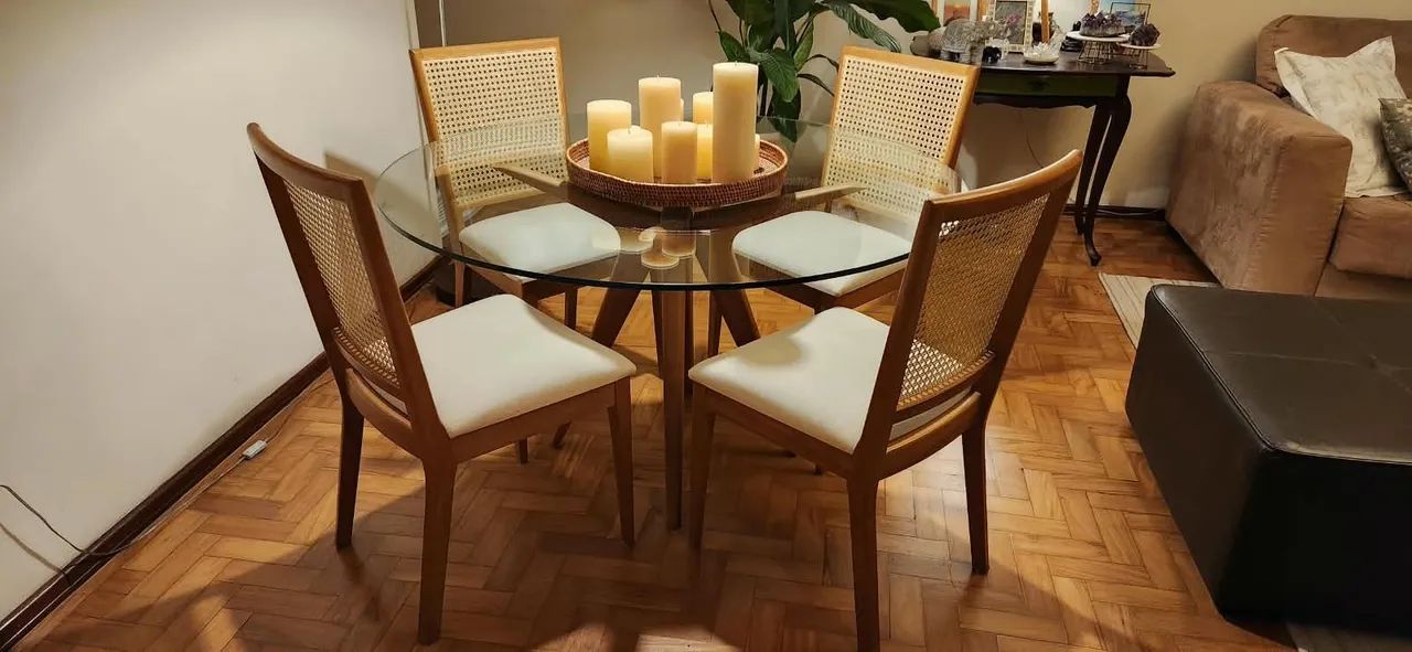 Mesa de Jantar 4 lugares - Dunelli - Foto 2