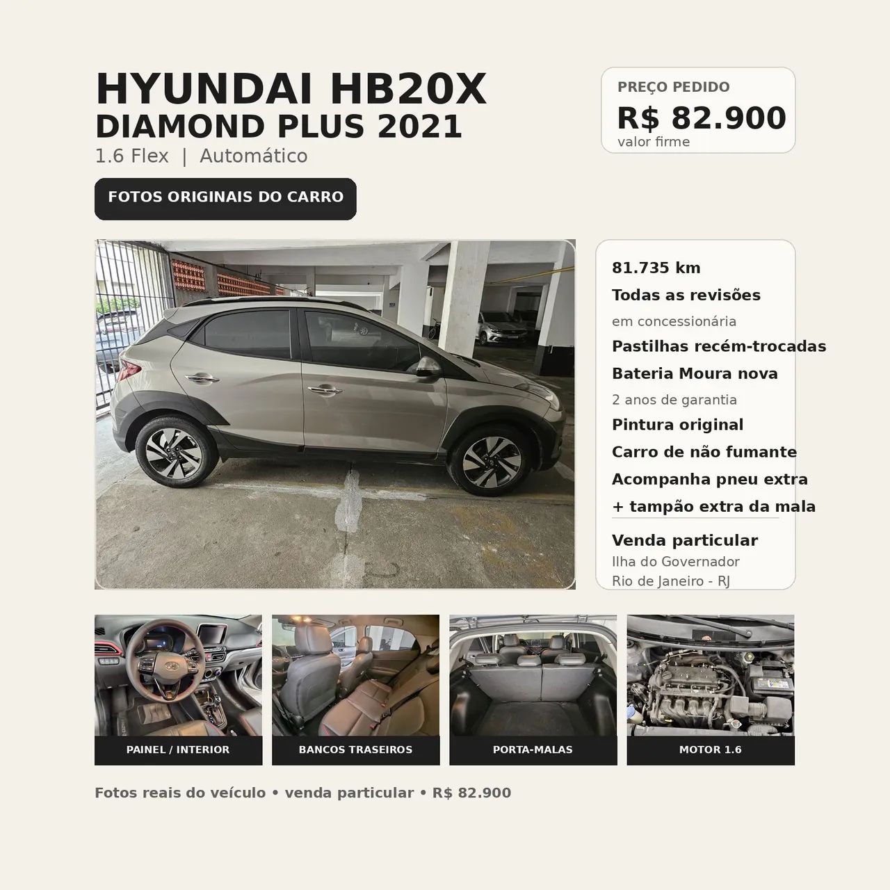 Hyundai Hb20X HB20X Diamond Plus 1.6 Flex 16V Aut. 2021