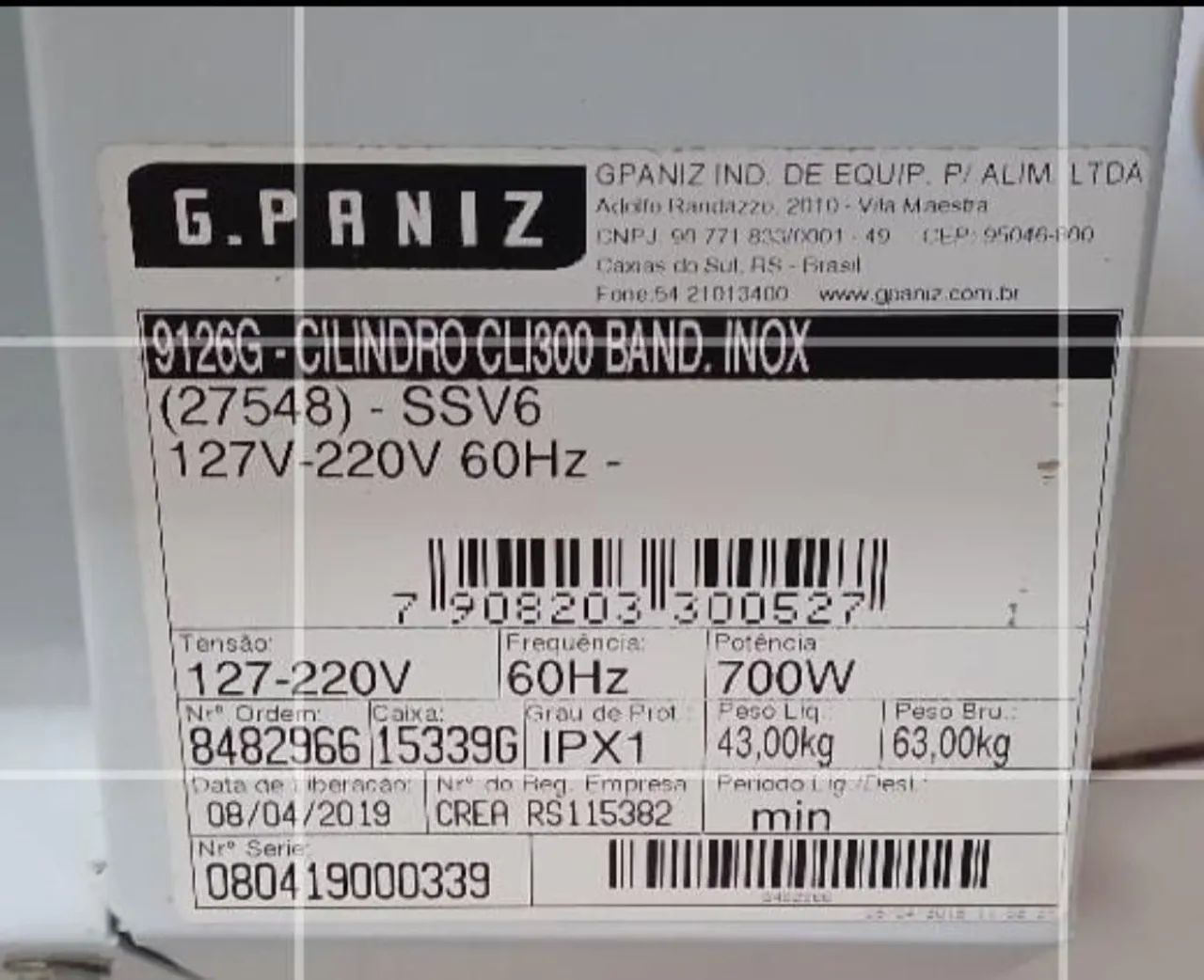 Cilindro elétrico! Novo - Foto 3