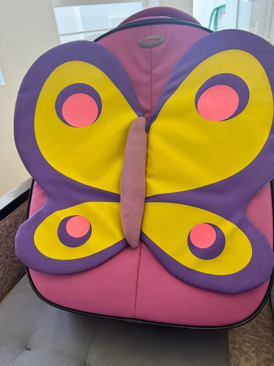 Mochila infantil samsonite rodinhas