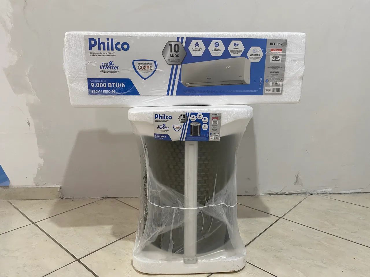 Ar Condicionado 9.000 BTUs - Foto 2