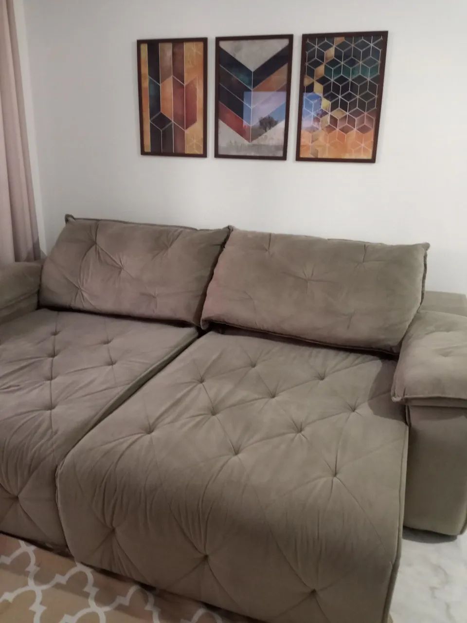 SOFA 11 MESES DE USO ..ABAIXEI PRA VENDER HOJE - Foto 2
