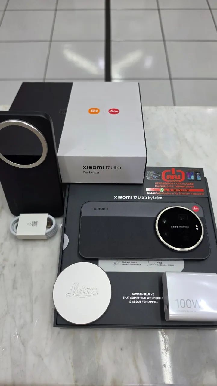 Xiaomi 17 Ultra BY Leica 512GB NOVO - Celulares e Smartphones