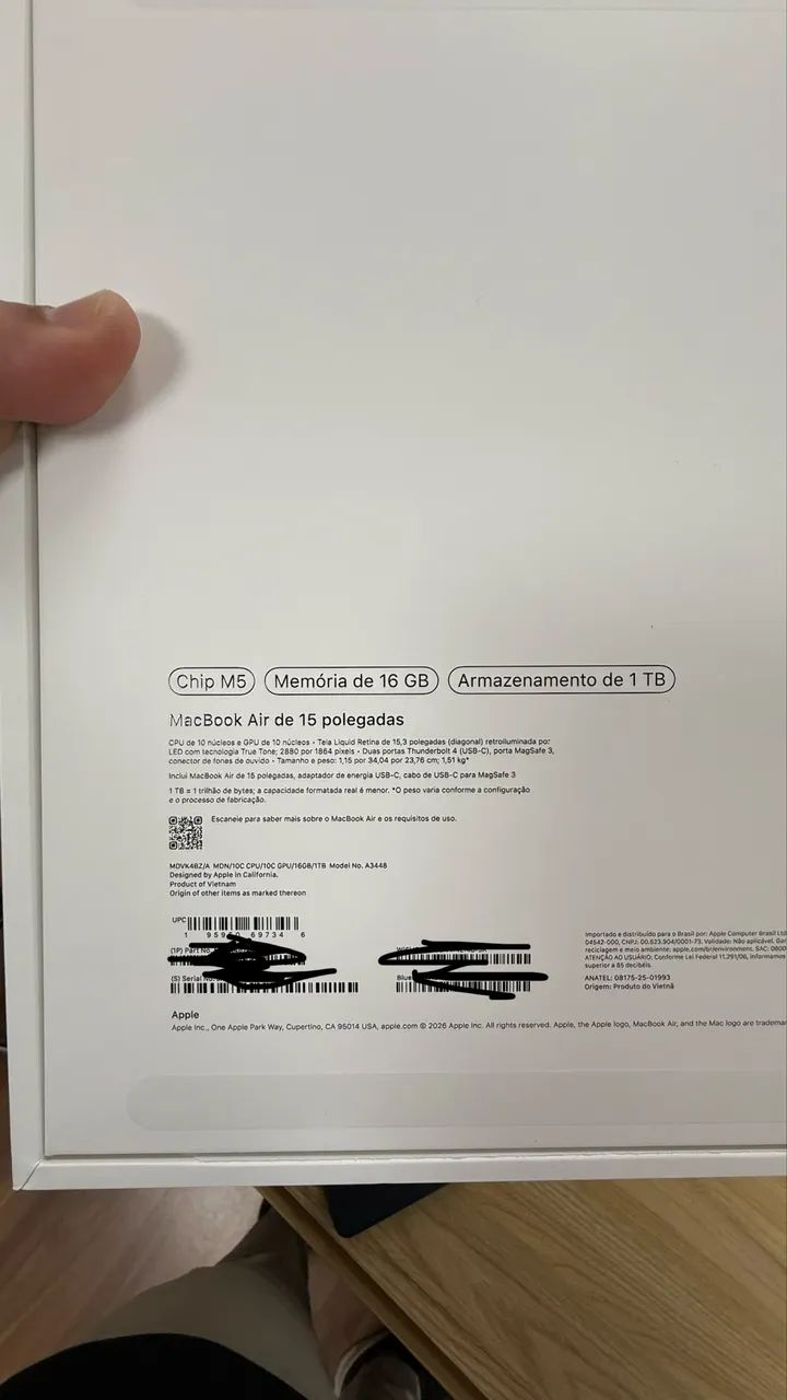 MacBook Air M5 15? 16GB 1TB - ZERO - Foto 4