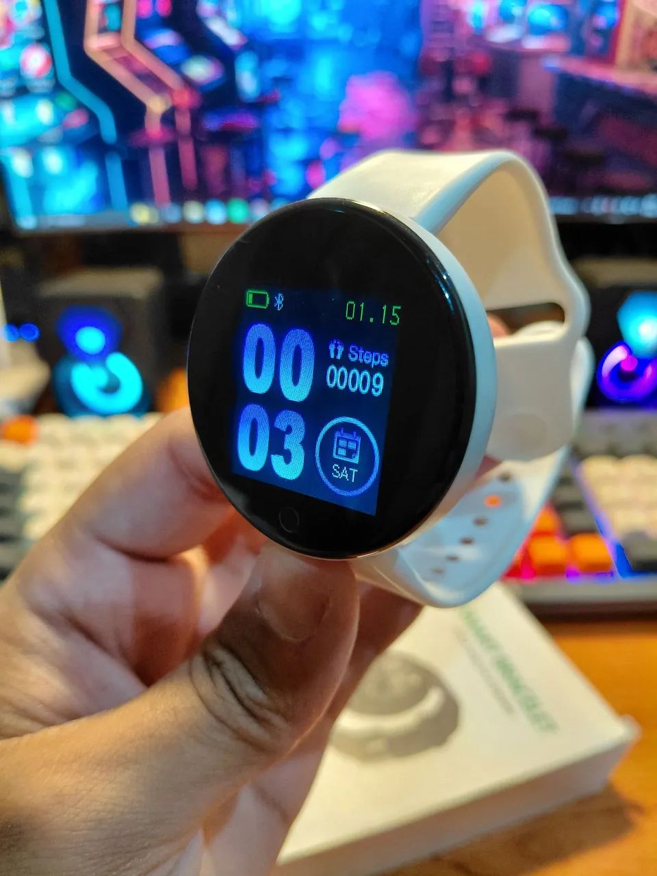 Smartwatch D18- Novo - Entregamos  - Foto 2