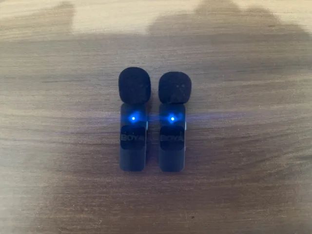 Microfone BOYA V2 - Com 2 Microfones Lightning para IPhone  - Foto 2