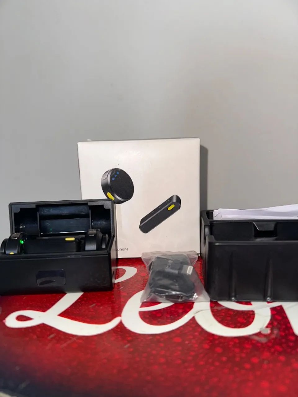 ? Microfone Lapela M9 Sem Fio - USB-C