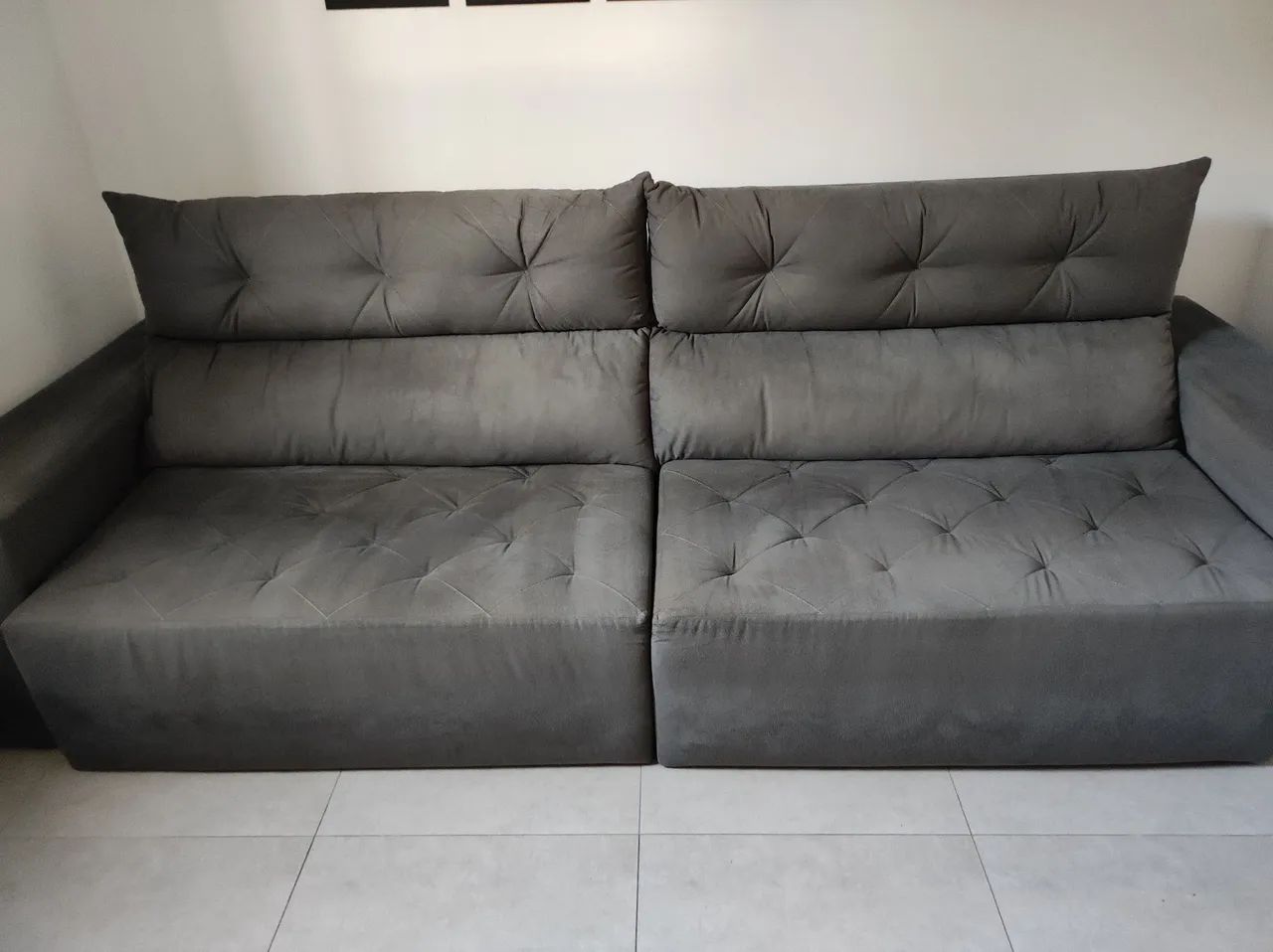 Sofá-cama retrátil 3 metros - Foto 3