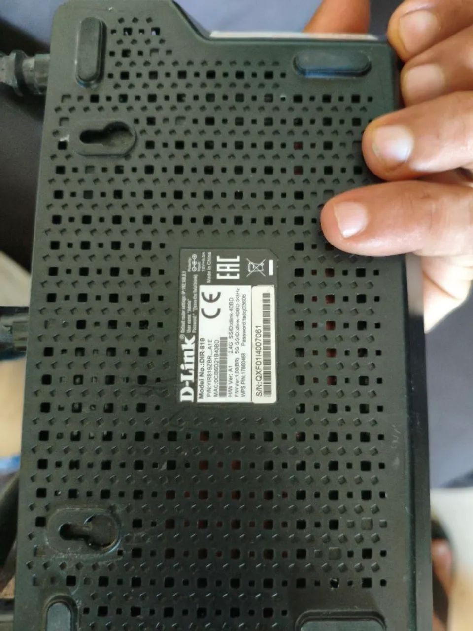 Roteador wi-fi 750 Mbps dlink 3 antenas wifi 5ghz completo  - Foto 2