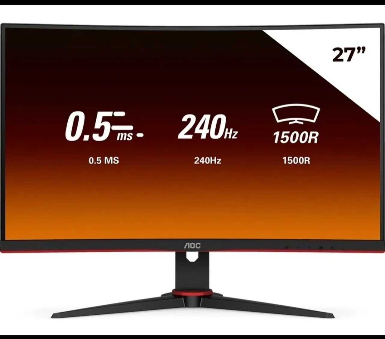 Monitor 240hz Curvo - Foto 2