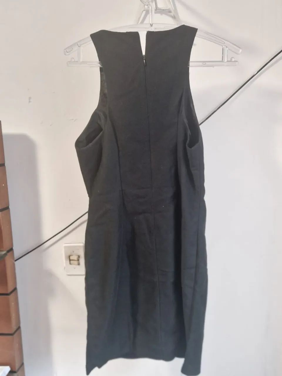 vestido zara basic preto m - Foto 2