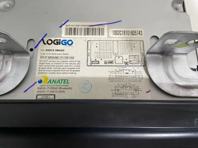 central multimidia nissan march original