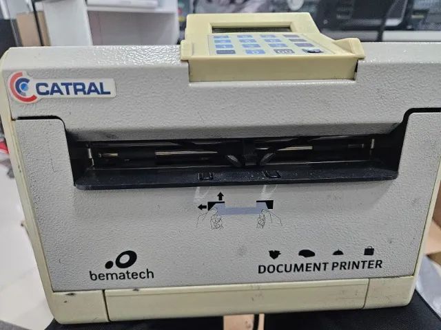 Máquina de Preencher Cheques Bematech Catral Impressora de Cheques