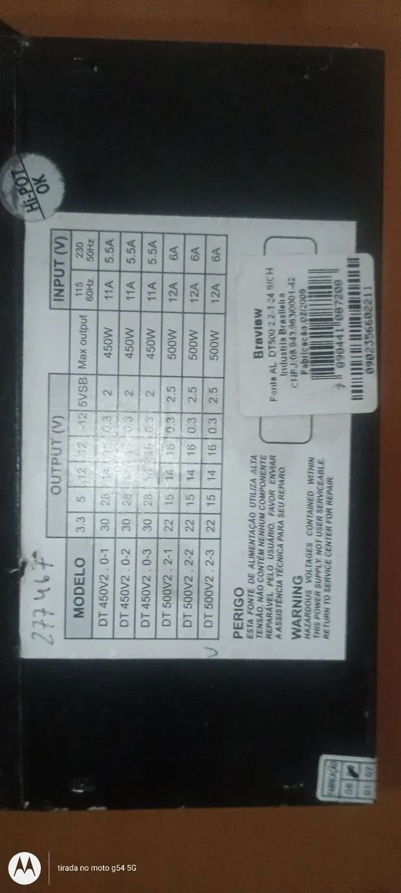 Fonte de alimentação ATX para computador  - Foto 2