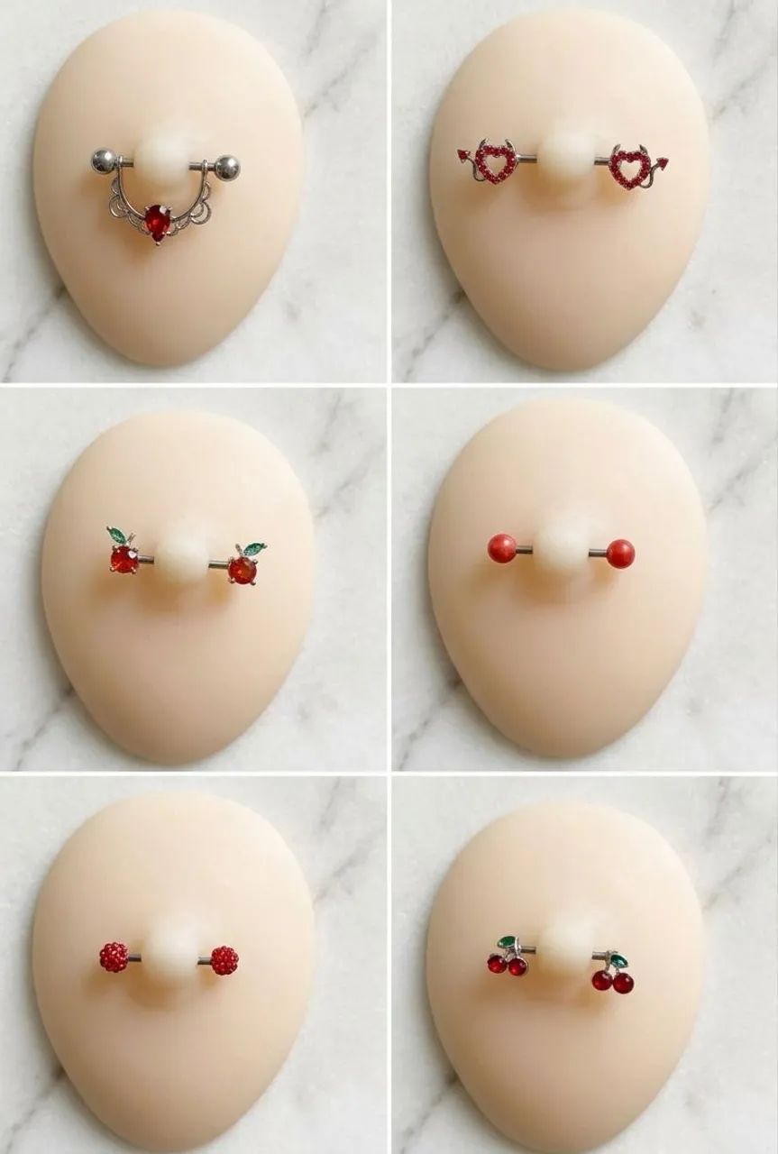 Par de Piercing para Mamilos