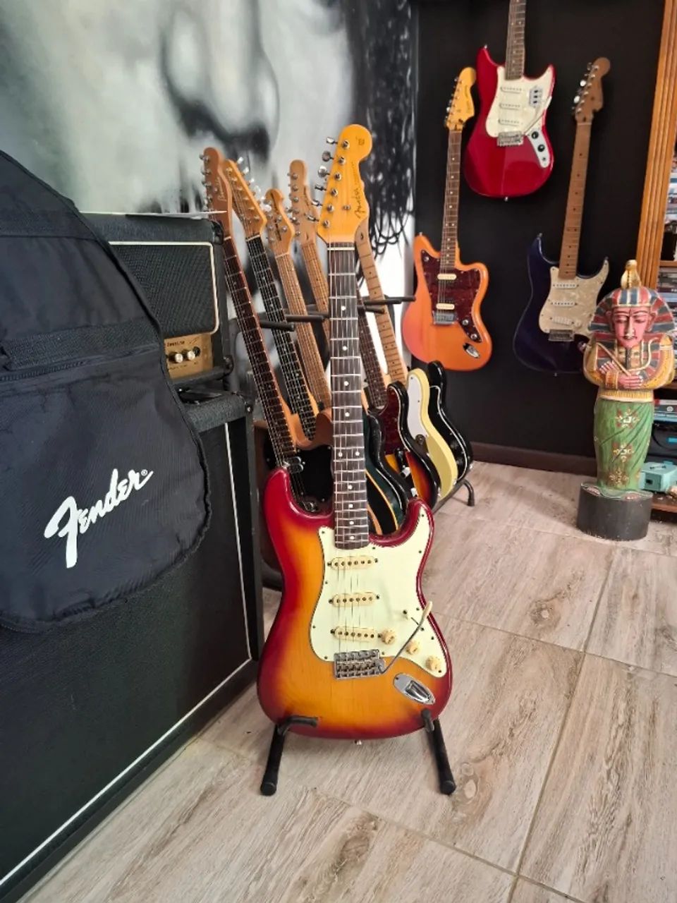 Guitarra Fender Japan 2007 Stratocaster ST62-80TX - Instrumentos