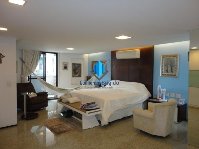 0088.Alto padrão, 1 por andar, 317m², 4 suítes + gabinete, 5 vagas, lazer completo - Foto 19