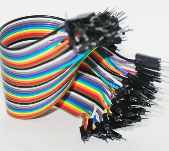 Cabo Jumper Macho X Macho 20cm Kit Com 40pcs - Foto 3