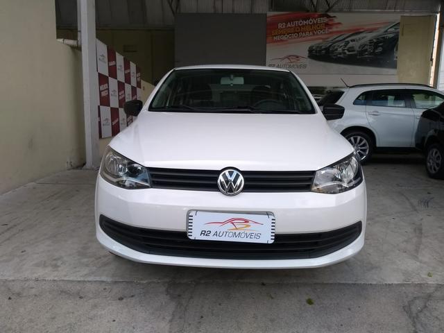 Volkswagen 2015/2015 Voyage 1.6 Flex trendline branco completo - Foto 2