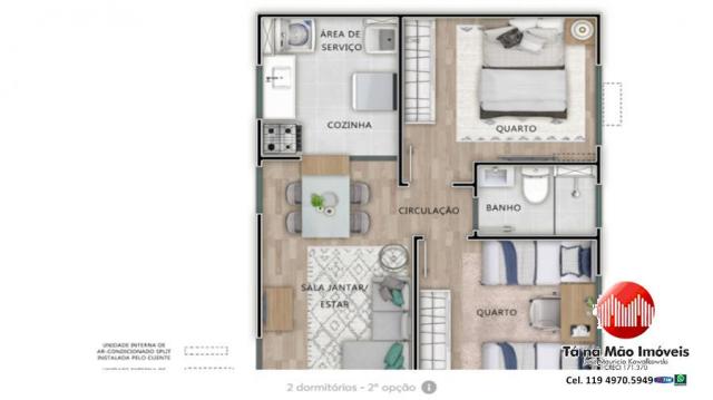 Apartamento para venda em mogi das cruzes, vila são paulo, 2 dormitórios, 1 banheiro, 1 va - Foto 15