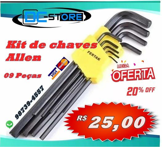 Kit chave Allen