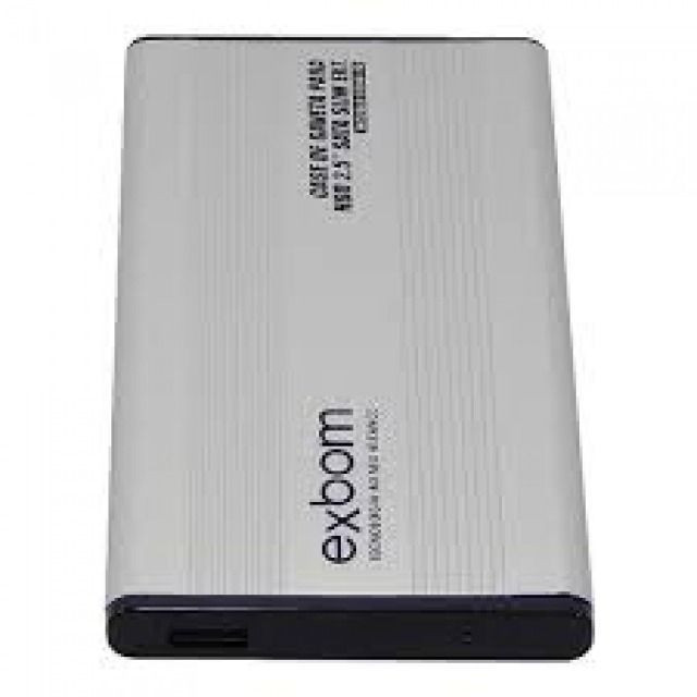Case hd externo notebook sata 2.5" usb slim - exbom - cghd-10