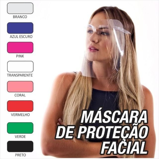 Nova Face Shield - Máscara de Proteção - Protetor Facial - Natal / RN - Foto 5
