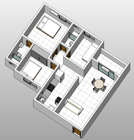 Apartamento mobiliado Residencial Santa Isabel - Foto 2